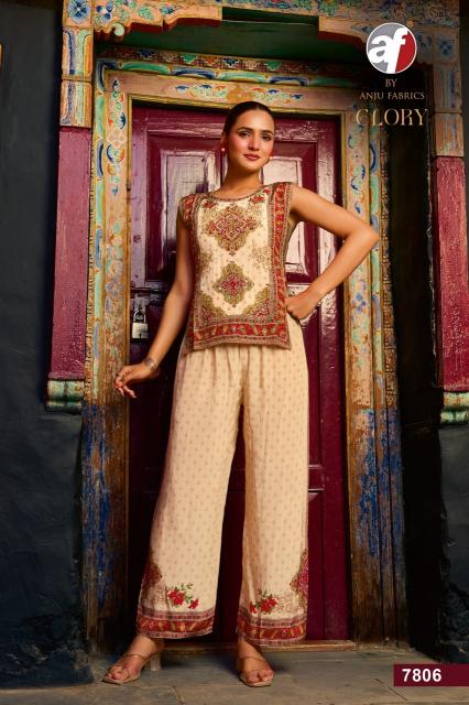 Anju fabrics glory coord set indore wholesale kurti market